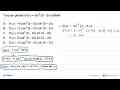 Turunan pertama f(x)= cos^3(5-2x) adalah