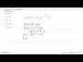 Jika f'(x)=x^2-4 dan f(3)=-3 maka fungsi f(x) adalah ....