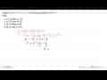 Fungsi f(x) = x^2 + 2x - 15 memotong sumbu X di titik ...