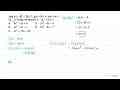 Jika f(x)=x^2-3x+1, g(x)=x+4, dan h(x)=2x-3, fungsi