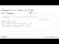 Diketahui sin a cos b=1/3 dan (a+b)=5pi/6. Nilai sin(a-b)