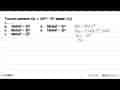 Turunan pertama f(x)=(4x^2-5)^4 adalah f'(x)=...