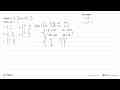 Diketahui A = (1 2 3 4)dan B = (-6 -5 5 4) Matriks (AB)-^1