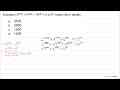 Diketahui 2^(2000)+4^(1000)+16^(500)=3 x 2^(2 n) maka nilai