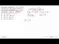 Persamaan kuadrat x^2 - 5x + 6 = 0 mempunyai akar-akar x_1