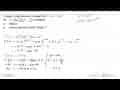 Fungsi f didefinisikan sebagai f(x)=-2x^3-px^2+9x-1 . Jika