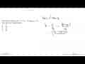 Diketahui suatu fungsi f(x)=x^2+6x-16, dengan x e R. Nilai