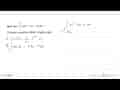 Nilai dari integral 1 3 (3x^2-2x-3) dx=.... (Tuliskan