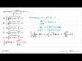 Hasil dari integral (6x^2+4)/(x^3+2 x-1)^(3/5) dx=...