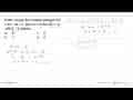 Suatu fungsi dirumuskan sebagai f(x) = ax^2 - bx - 5. Jika