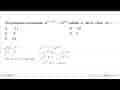 Penyelesaian persamaan 4^(x^2-4x+1)=8^(x+4) adalah alpha