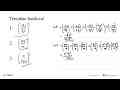 Tentukan hasilnyal a.(-2y/3p)^3 2. (pq)^4/m 3.(n/(2pq))^3