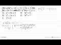 Jika g(4 x^2+12x+11)=2x+3 dan f(x)=3x+1, maka (fo