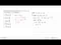 Penyelesaian dari persamaan 2 cos ^2 x-7 cos x+3 =0, untuk