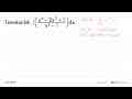 Tentukanlah integral (x^4-2x^2+1)/(x^2-1) dx.