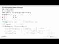 Jika penyelesaian sistem persamaan (a+3)x+y=0 x+(a+3)y=0.