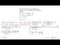 Nilai x yang memenuhi pertidaksamaan 2 log (x^2-x-6)-2 log