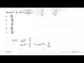 Jika cot theta=7/9, nilai (1 - (tan theta)^2)/(1 + (tan