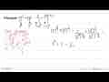 Hitunglah 27^(2/3)+16^(1/4)-2/8^(-2/3)+(4)^(1/3)/4^(-2/3)