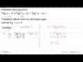 Diberikan deret geometri: 2log(x-6) + 2log^2(x-6) +