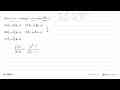 Jika f(x)=x^2-1 dan g(x)=akar(x)-1 maka f(x)/g(x)= ....