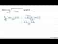 Nilai limit x->pi/6 (2 sin x + cos 2x)/cos x adalah