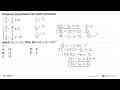 Himpunan penyelesaian dari sistem persamaan 2/x-1/y=2