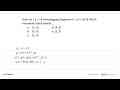 Garis 2 x+y=10 menyinggung lingkaran x^2+y^2=20 di titik A