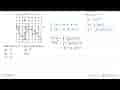 y x f(x) Jika h(x)=(fof)(x), maka h'(0)=...A) -6D) -2/3B)