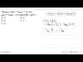 Diketahui f(x)= 2 log (x+1/3) dan g(x)= 2 log (x+7) maka