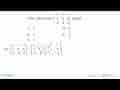Nilai determinan (0 2 3 -2 0 4 -3 -4 0) adalah ...