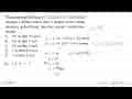 Persamaan gelombang y=2sin2pi(4t+2x) meter, dengan t dalam