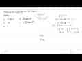 Nilai stasioner fungsi f(x)=x^3-3x^2-24x-7 adalah ...