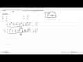 Jika (3^(x+1)+3^(x+2)+3^(x+3))/39=27, nilai x yang memenuhi