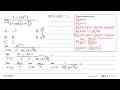 limit x -> 0 (1-cos^2 x)/(x^2 cot(x+pi/3)) = ...