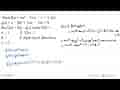 Misal f{x)=mx^4-2mx^3-x^2+3 dan g(x)=x^3-8x^2+24x-16x+8.