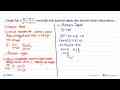 Fungsi f(x) = (3x^2 - 5x + 7)/(2x^2 - 11x + 15) memiliki