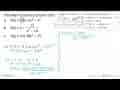 Tentukan turunan pertama dari: a. f(x)=18+2x^3-x^5 b.