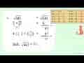 a. akar(441) = akar(4.41) 2 x 2 = 4. - 41 4 (. . .) x (. .