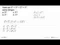Hasil dari 3^(10)+3^(10)+3^(10)+3^(10) sama dengan . . .