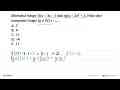 Diketahui fungsi f(x)=3x-1 dan g(x)=2x^2+3 . Nilai dari