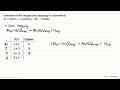 Setarakan reaksi dengan cara langsung matematika! Al+H_(2)