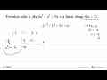 Tentukan nilai a jika 6x^3-x^2-9x+a habis dibagi (2x+3).