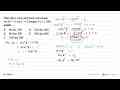 Nilai-nilai x yang memenuhi persamaan cos 2x-5 cos x=2