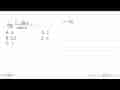 limit x mendekati 0 (1- sin x)/cos^2 x= ...