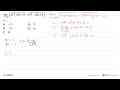 lim x->tak hingga(akar(x^2+4x+9)-akar(x^2-10x+5)) =...