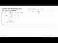 Gradien dari persamaan garis 4x-2y+8 =0 adalah a.-2 b. 2 C.