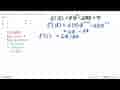 Jika f(x)=3x^2-2ax+7 dan f'(1)=0, nilai f'(2)=....