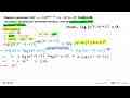 Diketahui persamaan 10(x^2-x-2)^(log(x^2-x-12)=(x-4)^2