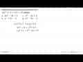 Bentuk umum persamaan kuadrat dari 2(x^2+1)=x(x+3) adalah